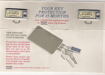 1970/71 Undated Mailer