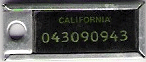 1972 9 Digit front