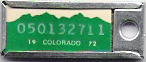 1972 9 Digit front