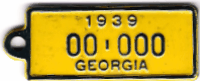 1939 GA Sample front