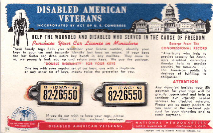 1950 On Mailer