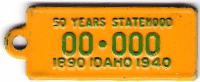 1940 ID Sample front