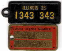 1939 IL with metal tag front