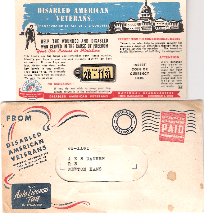 1947 Complete Package Envelope Type 2