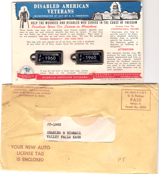 1952 Complete Package Card Type 1