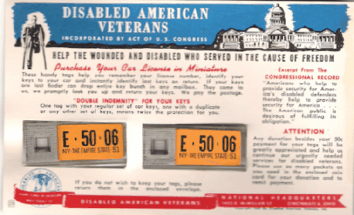 1951 On Mailer Complete Package