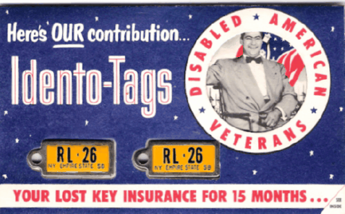 1958 Vanity On Mailer