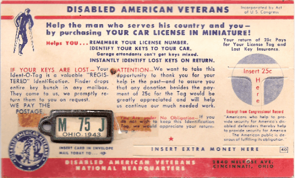1943 On Mailer