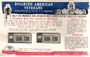 1953 March On Card