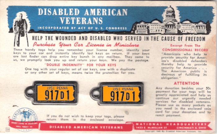 1951 On Mailer Type A