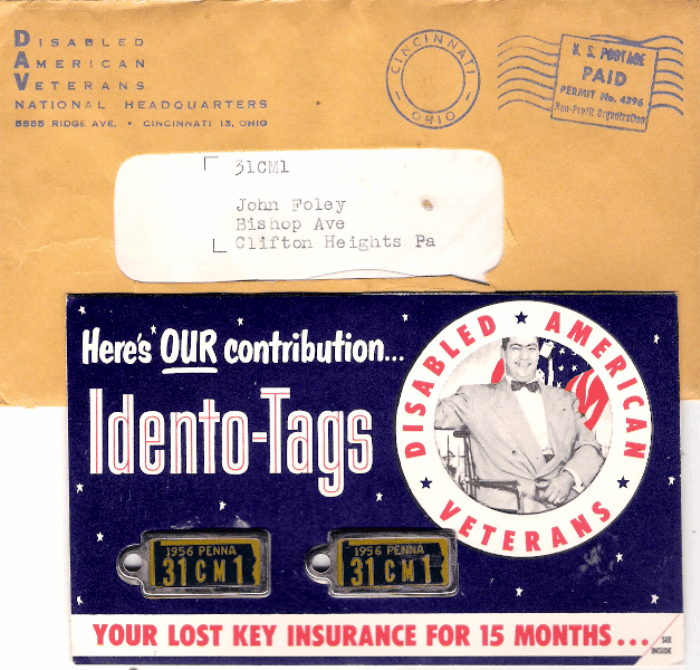 1956 Complete Package Type B John Foley