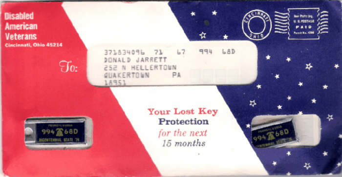 1975 Complete Package Donald Jarrett