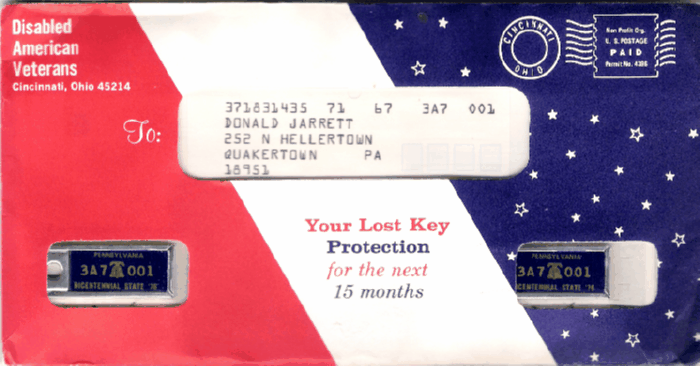 1976 Complete Package Donald Jarrett