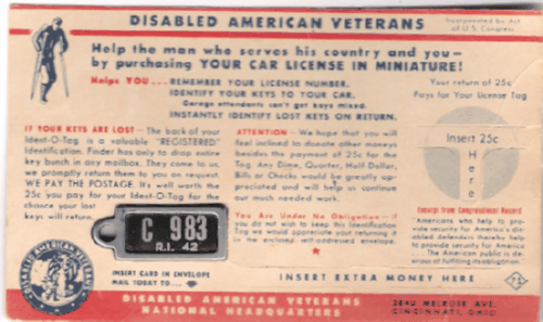 1942 On Mailer