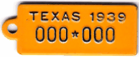 1939 TX Sample front
