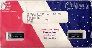 1970 On Mailer-Complete Package