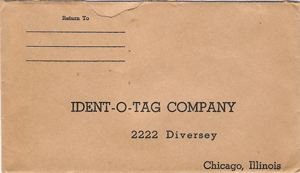1941 Ident-O-Tag