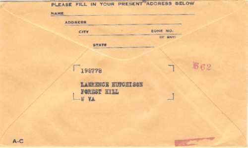 1948 Complete Mailer